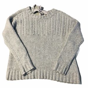 aerie Grey Knitted sweater M